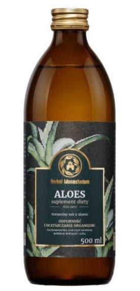 HERBAL PHARMACEUTICALS - Aloe-Saft, Herbal Monasterium, 500 ml