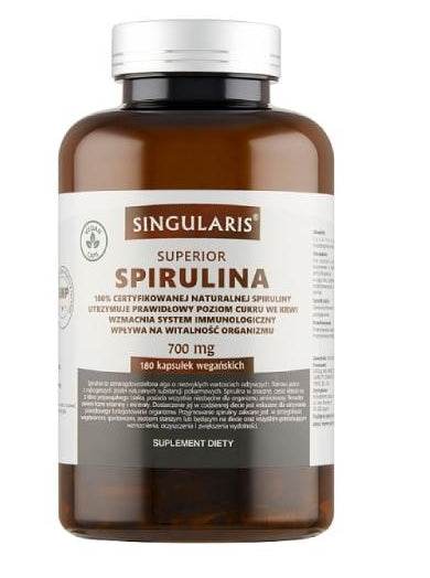 SINGULARIS - Singularis Spirulina 700 mg, 180 Kapseln