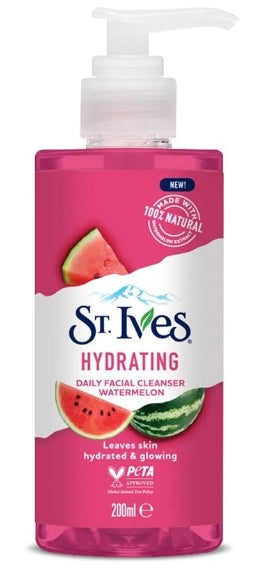 ST. IVES - St. Ives Hydrating Gesichtsreinigungsgel mit Wassermelone, 200 ml