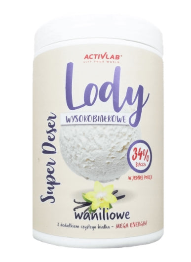 ACTIVLAB - Super Dessert, proteinreiches Eis, Vanille, 400g