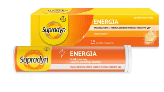 BAYER - Supradyn Energy, 15 Brausetabletten
