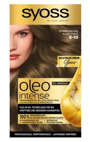 SYOSS - Syoss, Oleo Intense Haarfärbemittel 6-10 Dunkelblond
