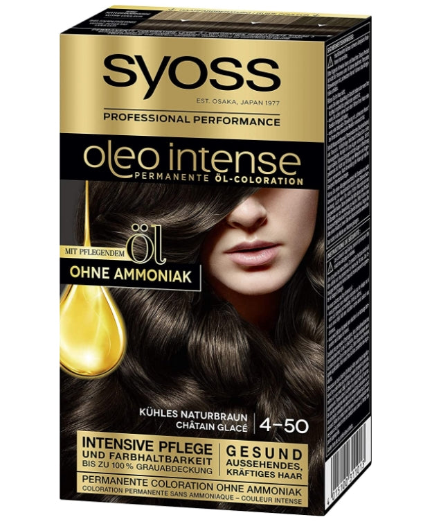 SYOSS - Syoss, Oleo Intense, Haarfärbemittel, Naturbraun, 115 ml