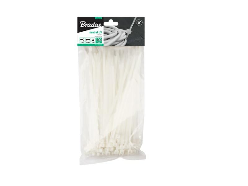 WEISSES KUNSTSTOFFBAND 8,8x400/100 Stk.