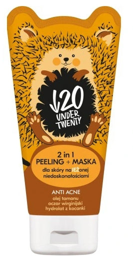UNDER TWENTY - Under Twenty, Peeling-Maske 2in1, 130 ml