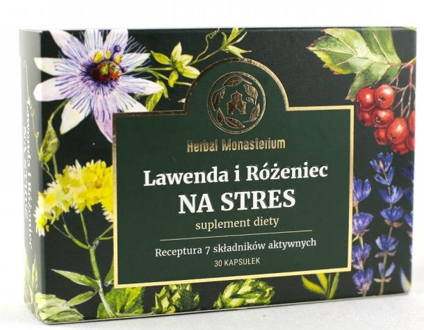 HERBAL PHARMACEUTICALS - Lavendel und Rhodiola rosea gegen Stress 30 Kapseln