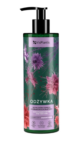 VISPLANTIS - VisPlantis Conditioner für dünnes und volumenloses Haar, Schwarzkümmel, 400 ml