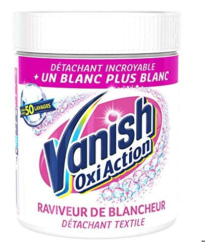 VANISH - Vanish Gold Oxi Action, Pulver-Fleckenentferner für weiße Stoffe, 470 g