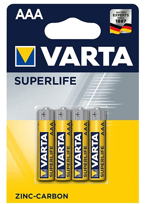 VARTA - Varta, Superlife R3, Batterien, 4 Stück