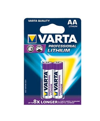 VARTA - Varta, Ultra Lithium Mignon AA LR06 Batterie, 2 Stück