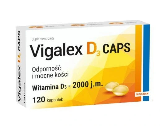 BIOFARM - Vigalex D3 Caps 2000 IE 120 Kapseln