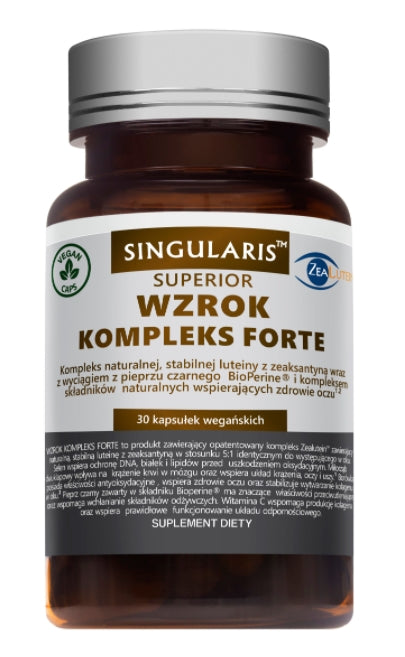 SINGULARIS - Singularis, Vision complex forte + Lutein 15 mg, 30 Kapseln