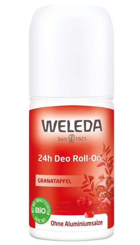 WELEDA - Weleda, Deodorant Roll-on mit Granatapfelduft, 50 ml