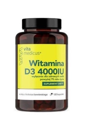 HERBAMEDICUS - VitaMedicus Vitamin D3 4000 IE, 120 Kapseln