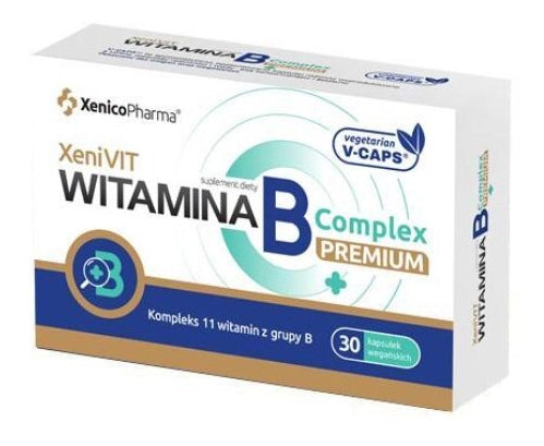 XENICO PHARMA - XeniVIT Vitamin B Complex Premium, 30 Kapseln