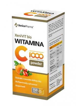 XENICO PHARMA - XeniVIT BIO Vitamin C 1000 Pulver, 161,15 g