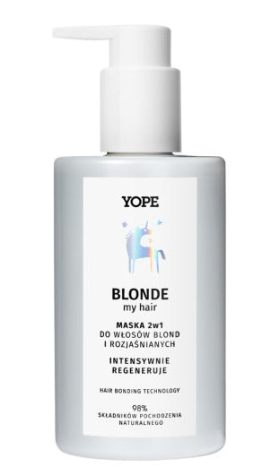 YOPE - Yope Blonde 2in1 Maske für blondes und blondiertes Haar 98 %, 300 ml