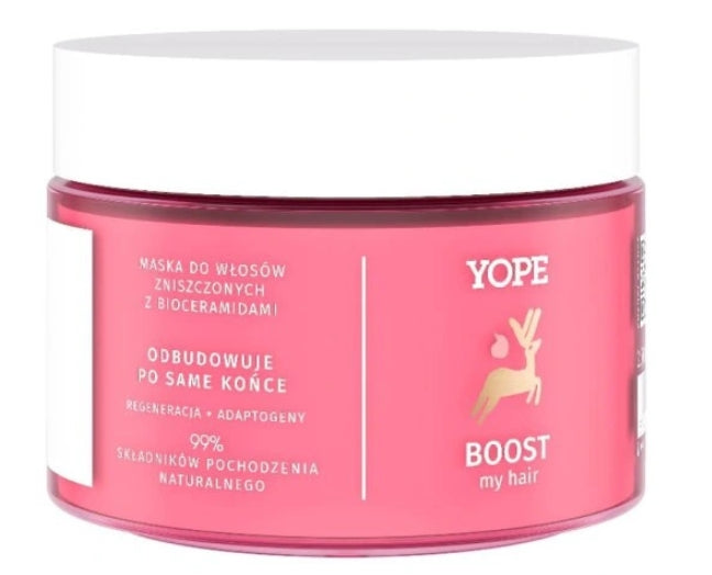 YOPE - Yope, Boost-Maske für strapaziertes Haar mit Bioceramiden, 250 ml