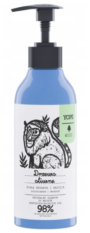 YOPE - Yope, Olivenbaum-Shampoo 98 %, 300 ml