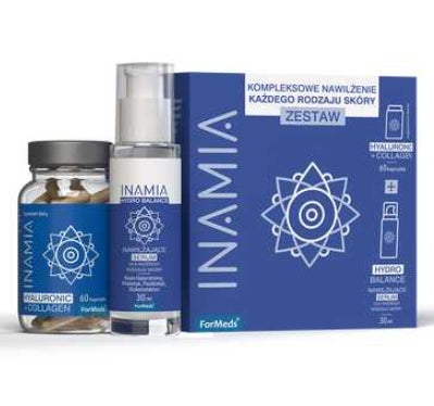 FORMEDS - Inamia Hydrobalance Set 60 Kapseln + Hyaluron Serum 30 ml