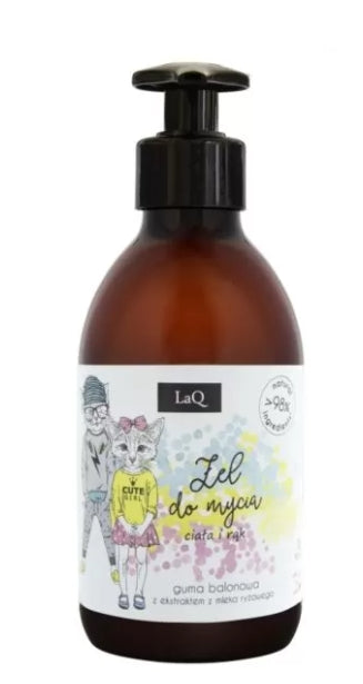 LATECH - LaQ, Kinderwaschgel, Kaugummi, 300 ml