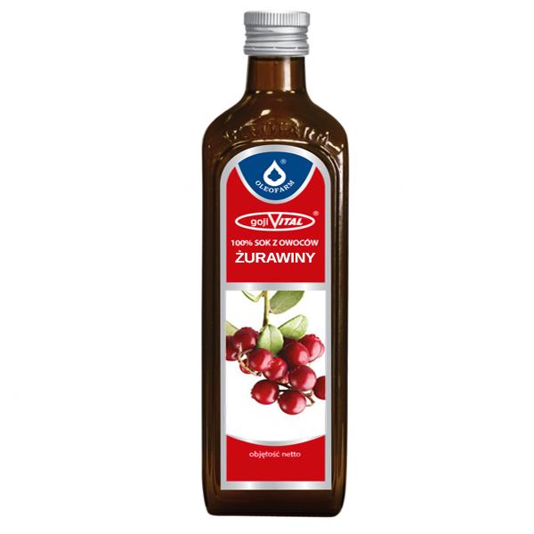OLEOFARM - 100 % Cranberrysaft 980 ml