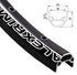 ALEXRIMS EN24 MTB-Felge, H. Disc, Cone 19, 27,5" 584x19, 32 Löcher, Capped, Schwarz, Gewicht 450g