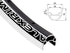 ALEXRIMS EN24 MTB-/Trekkingfelge, V-Bremse, Konus 19 mm, 700C 622 x 19, 32 Löcher, Schwarz, Gewicht 500 g