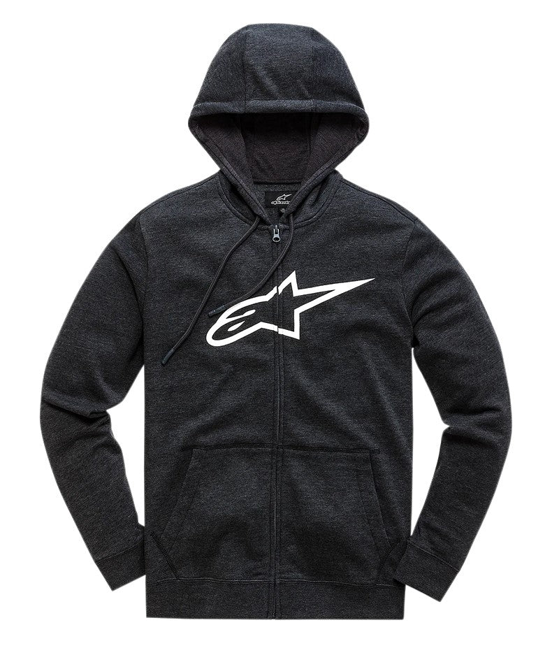 ALPINESTARS AGELESS II ZIP HOODIE Kapuzenpullover, Schwarz/Weiß – Größe. XXL