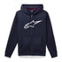 ALPINESTARS AGELESS II ZIP HOODIE Kapuzenpullover, Nav/Weiß – Größe. S