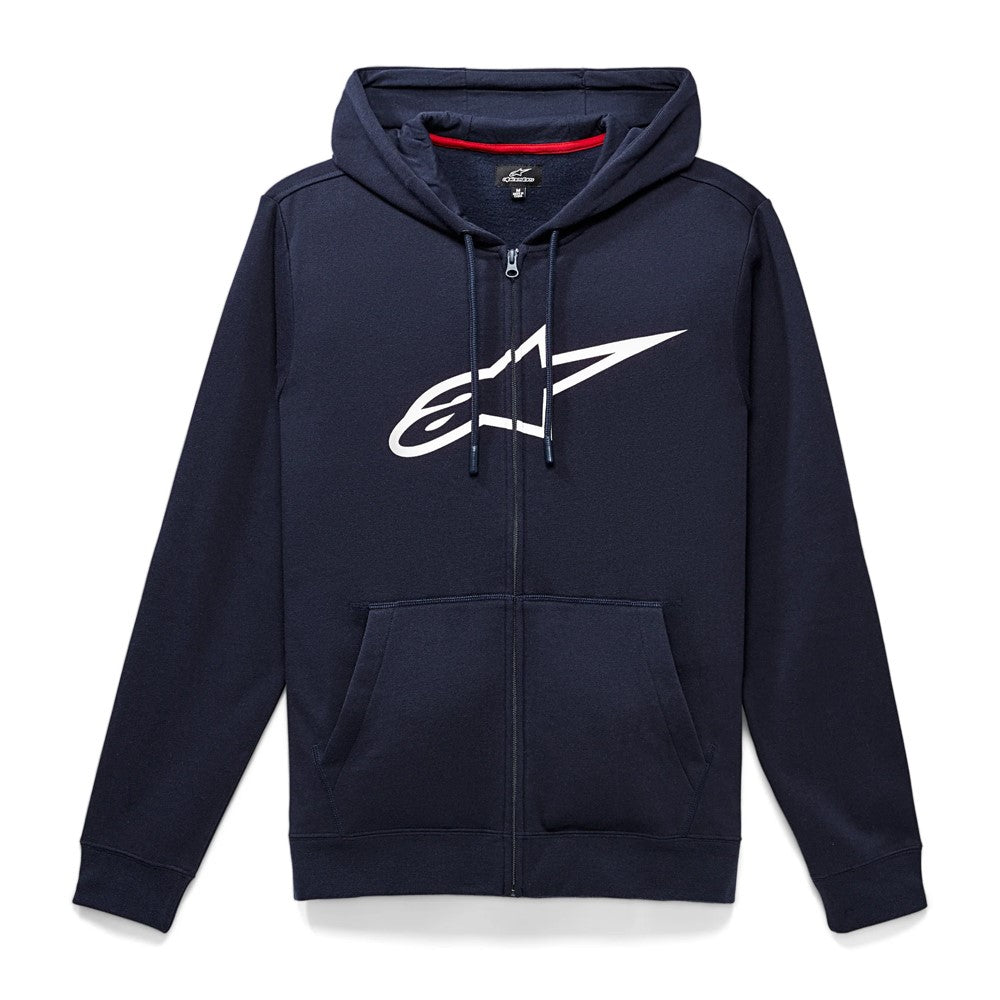 ALPINESTARS AGELESS II ZIP HOODIE Kapuzenpullover, Nav/Weiß – Größe. XXL