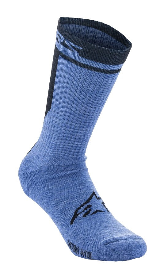 ALPINESTARS MERINO SOCKS 24 Socken, blau schwarz Größe. M