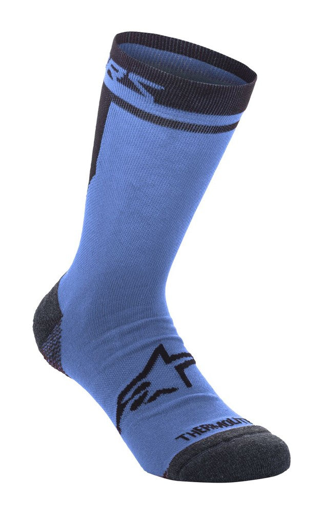 ALPINESTARS WINTER THERM SOCKS 17 Socken, blau schwarz Größe. M