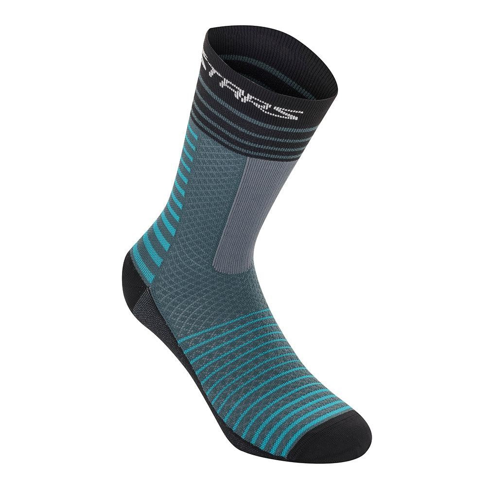 ALPINESTARS DROP SOCKS 19 Socken, atlantische Keramikgröße. M