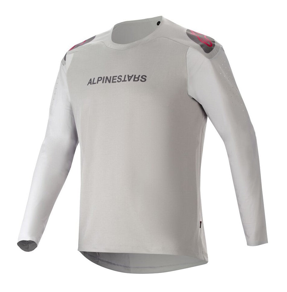 ALPINESTARS A-ARIA POLARTEC SWITCH LS JERSEY Langarm-T-Shirt, Hellgrau – Größe. L