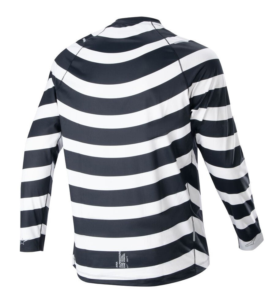 ALPINESTARS A-ARIA OSCAR LS JERSEY Langarm-T-Shirt, Schwarz – Größe. S  (LIMITED EDITION)