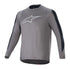 ALPINESTARS A-DURA DRI ASTAR LS JERSEY Langarm-T-Shirt, Dunkelgrau – Größe. M