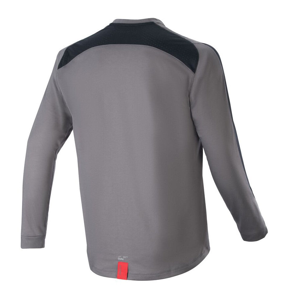 ALPINESTARS A-DURA DRI ASTAR LS JERSEY Langarm-T-Shirt, Dunkelgrau – Größe. M