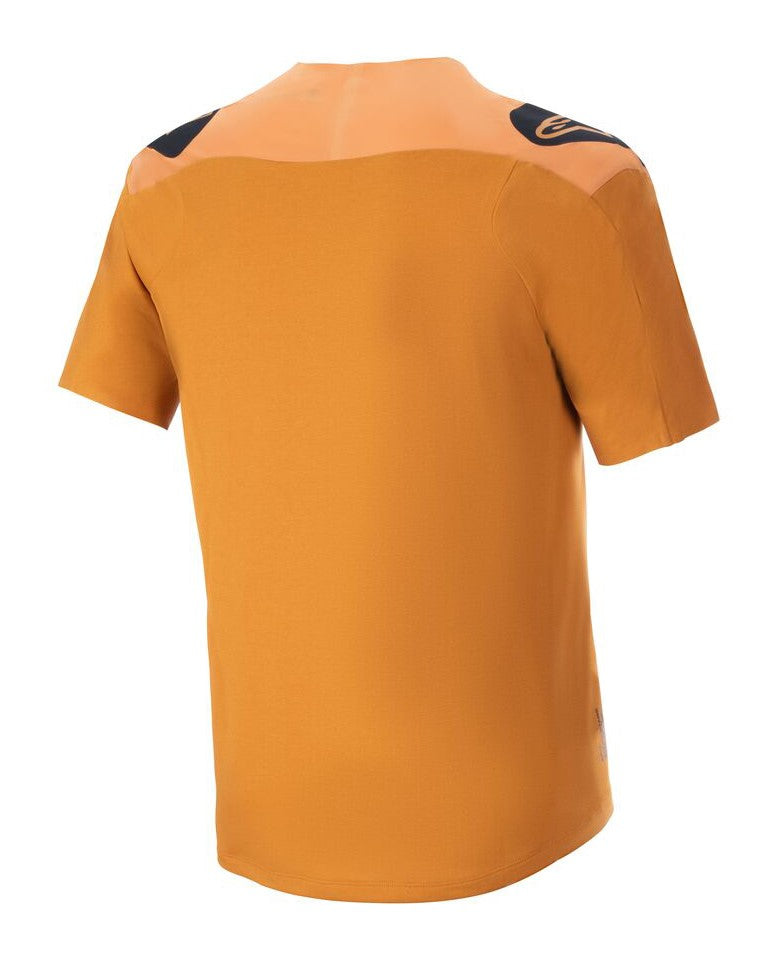 ALPINESTARS A-ARIA POLARTEC SWITCH SS JERSEY Kurzarm-T-Shirt, Dunkelgold – Größe. M