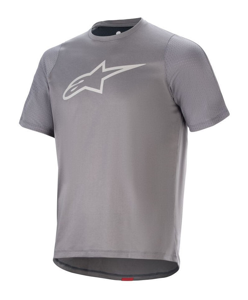 ALPINESTARS A-DURA DRI ASTAR SS JERSEY Kurzarm-T-Shirt, Dunkelgrau – Größe. M