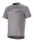 ALPINESTARS A-DURA DRI ASTAR SS JERSEY Kurzarm-T-Shirt, Dunkelgrau – Größe. XL