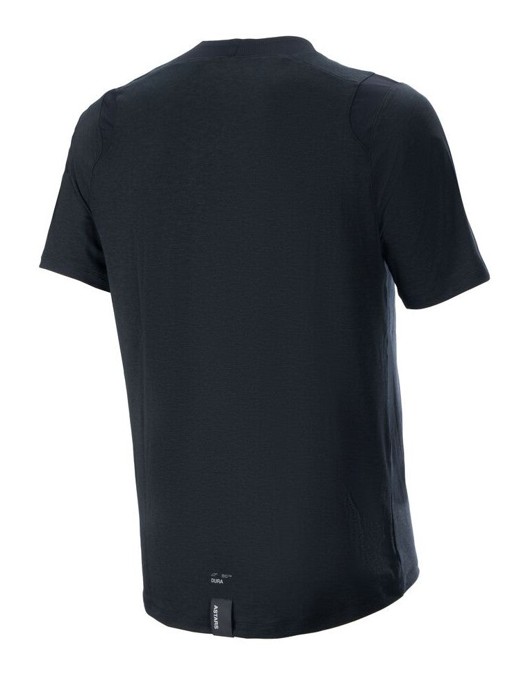ALPINESTARS A-DURA DRI WOOL SS JERSEY Kurzarm-T-Shirt, Schwarz – Größe. M