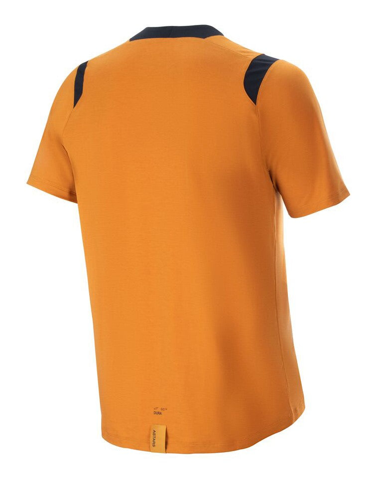 ALPINESTARS A-DURA DRI WOOL SS JERSEY Kurzarm-T-Shirt, Dunkelgold – Größe. XL