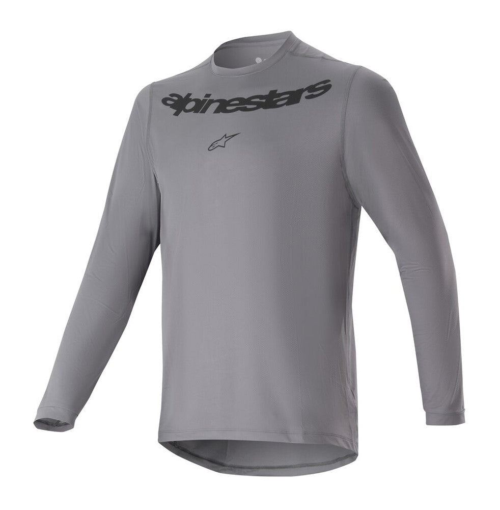 ALPINESTARS A-DURA ROCKER LS JERSEY Langarm-T-Shirt, Dunkelgrau – Größe. M