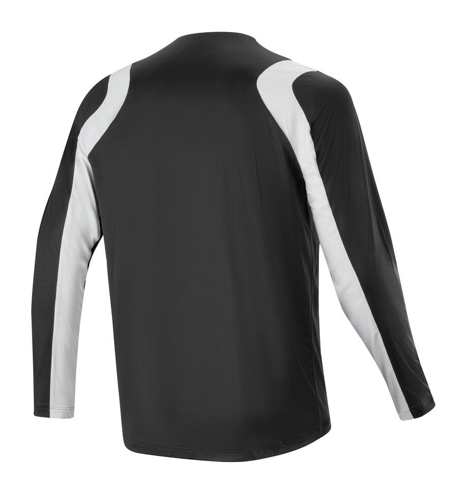 ALPINESTARS A-SUPRA OSCAR LS JERSEY Langarm-T-Shirt, Schwarz – Größe. L  (LIMITED EDITION)