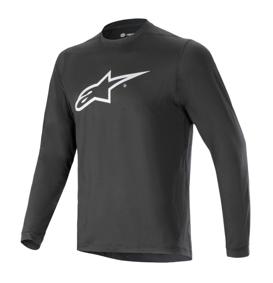 ALPINESTARS A-DURA ASTAR LS JERSEY Langarm-T-Shirt, Schwarz – Größe. XXL