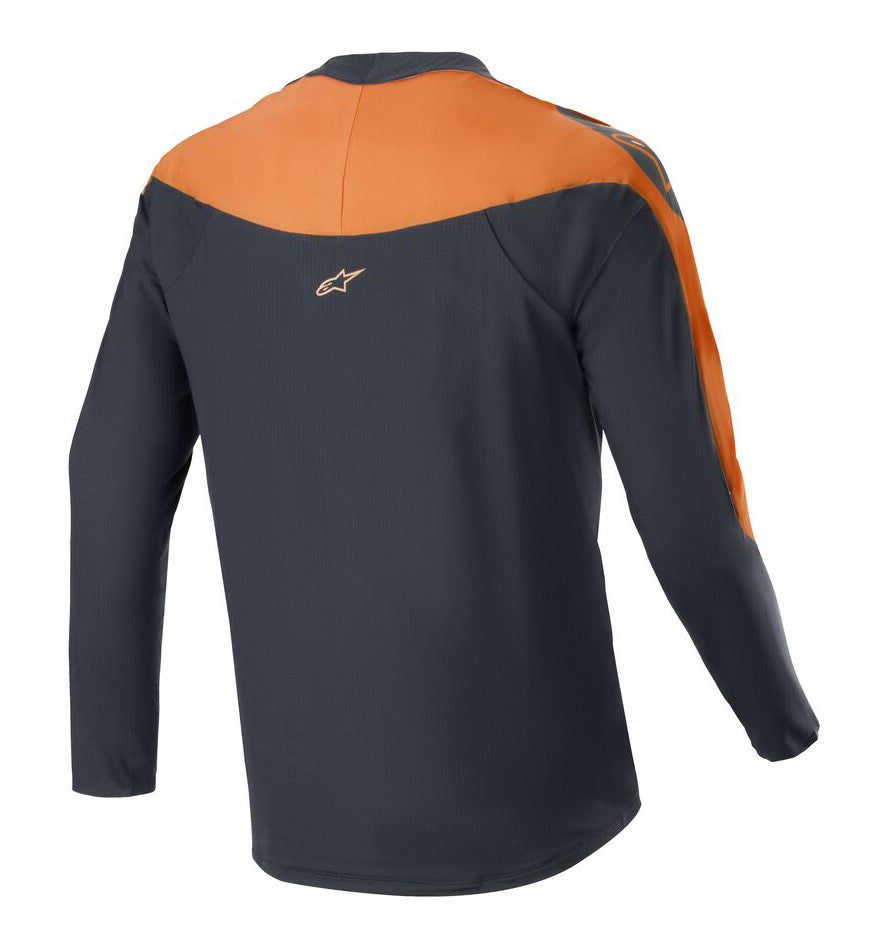 ALPINESTARS A-SUPRA RACE LS JERSEY Langarm-T-Shirt, Schwarz – Größe. S
