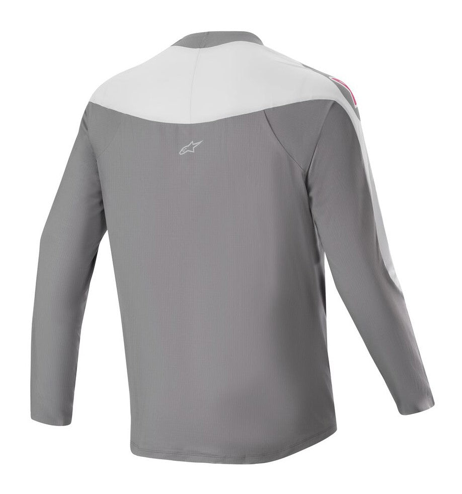 ALPINESTARS A-SUPRA RACE LS JERSEY Langarm-T-Shirt, Dunkelgrau – Größe. XL
