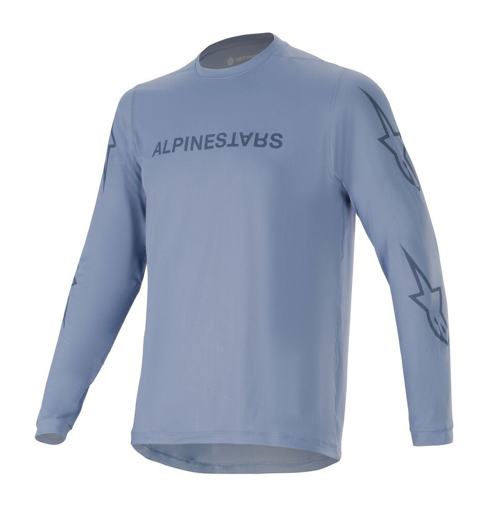 ALPINESTARS A-DURA SWITCH LS JERSEY Langarm-T-Shirt, Infinity Blue – Größe. M