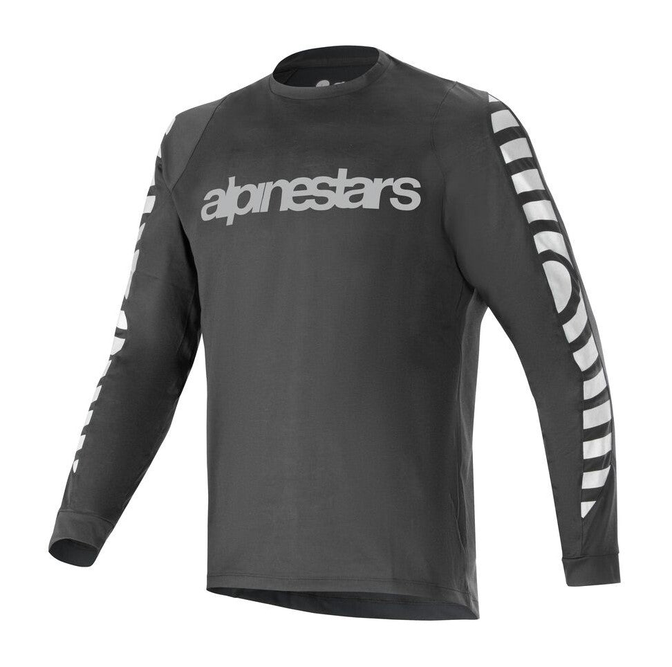ALPINESTARS A-DURA DRI OSCAR LS JERSEY Langarm-T-Shirt, Schwarz Reflektierend – Größe. M  (LIMITED EDITION)